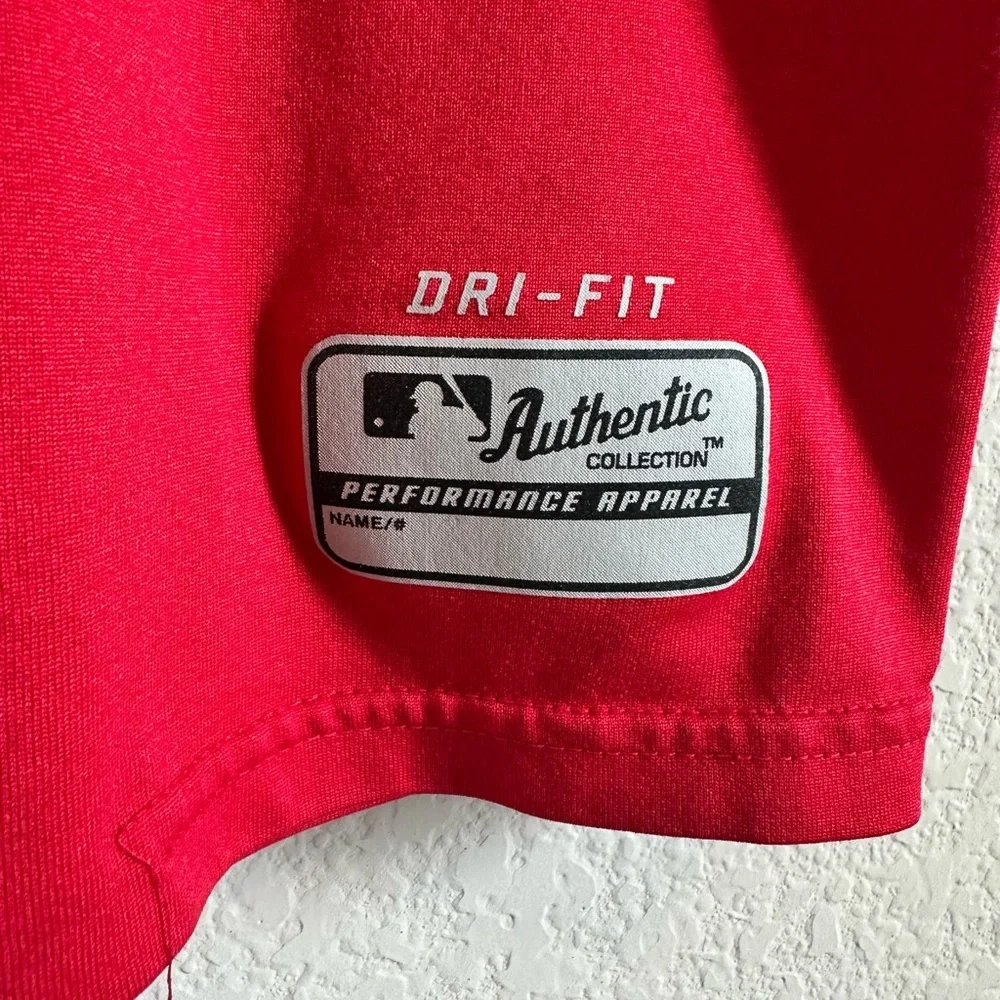 Nike Red Dri-FIT Texas Rangers Shirt